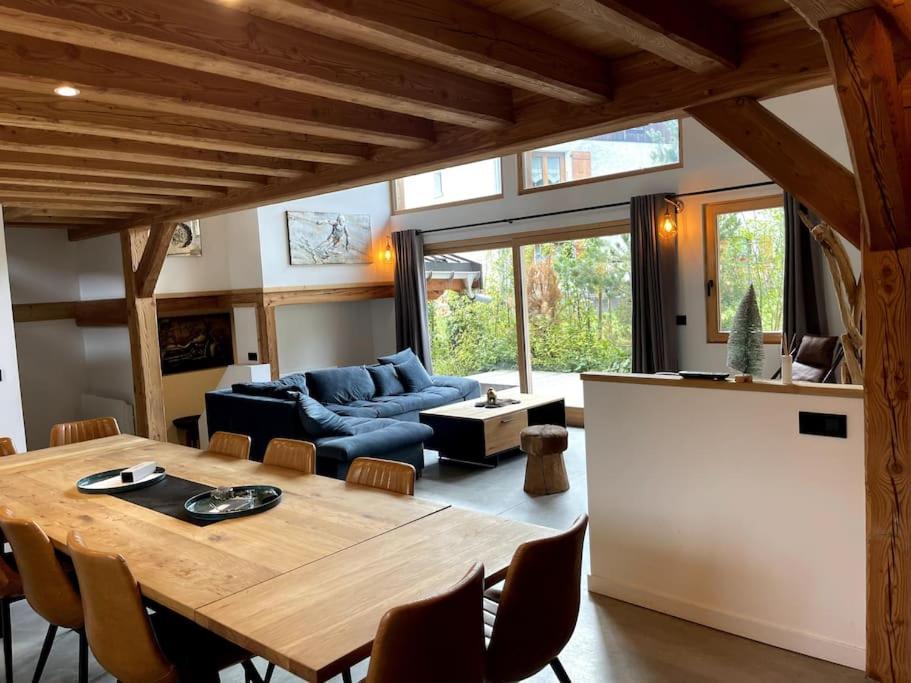 Megeve Demi Quartier Chalet 12 P Exterior photo