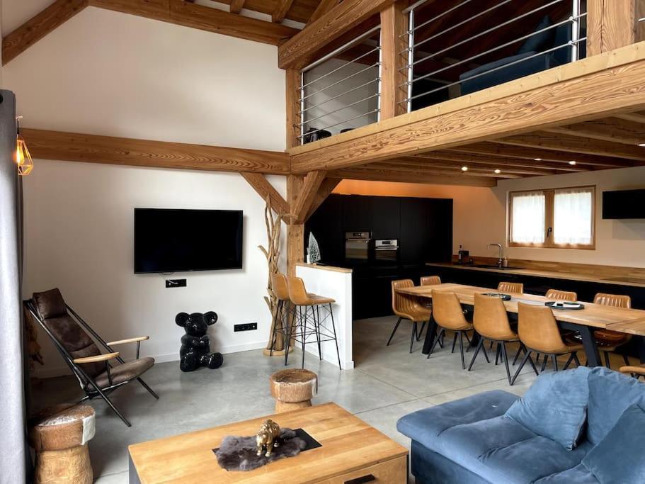 Megeve Demi Quartier Chalet 12 P Exterior photo